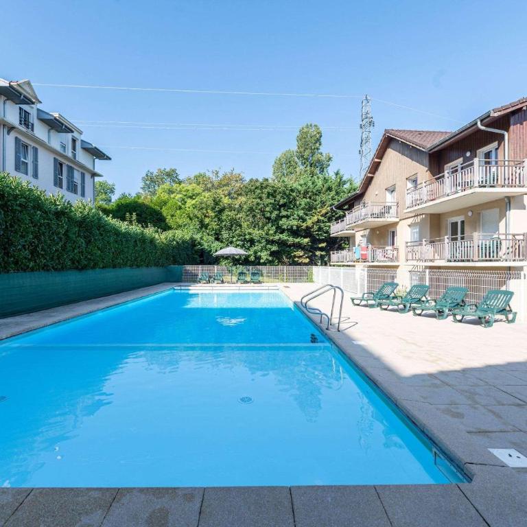 Appartement avec piscine Bleu du Lac - Appartement 2 Chambres - Vue sur Lac - 7