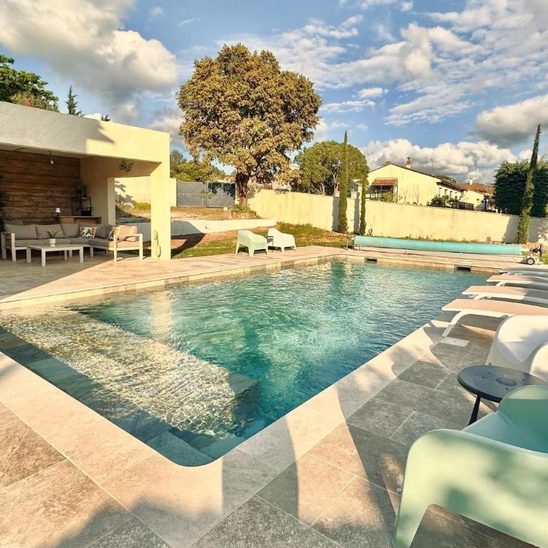 Villa Monze - Villa avec Piscine Privée - 8