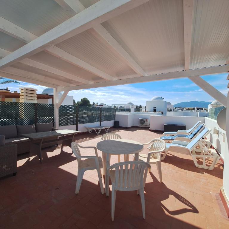 Torrelaguna Atico - WiFi, terraza & piscina comunitaria - Apartamento con terraza - 10
