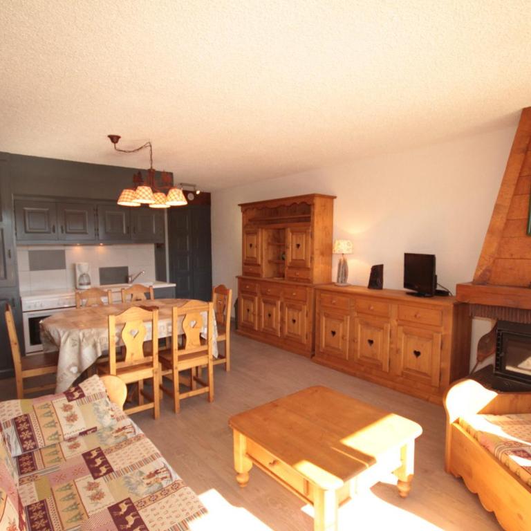 Les Saisies - 2 pièces cabine avec cheminée pour 6 personnes - Appartement 1 Chambre - 1