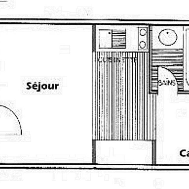 Les Saisies - Studio cabine 5 pers. avec balcon et animaux tolérés - FR-1-293-149 - Monolocale - 9