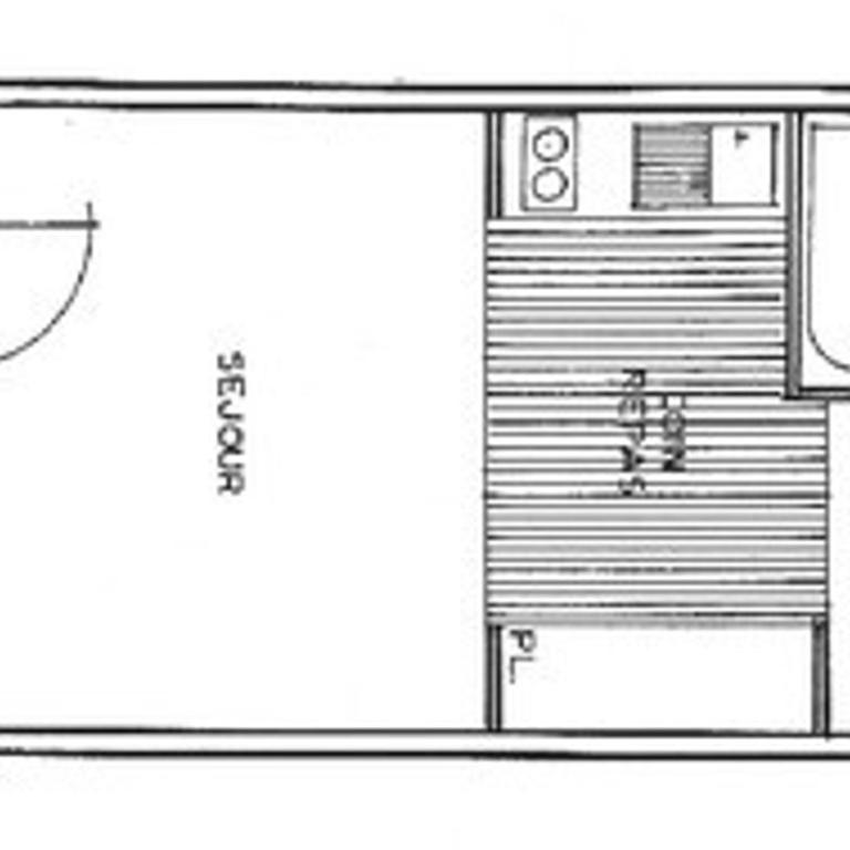 Studio cabine ensoleillé pour 4 personnes, vue sur pistes - FR-1-293-166 - Studio - 5