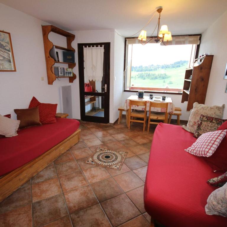 Studio cabine rénové 4/5 pers, vue pistes, Les Saisies - Studio - 1