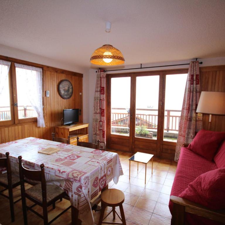 Beau 2 pièces cabine 7 pers, vue sur les pistes - Apartment mit 1 Schlafzimmer - 1
