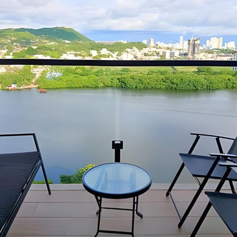 Luxury 2B, stunning View 4 Blocks from walled City - Two-Bedroom Deluxe Apartment with Harbor View - 21