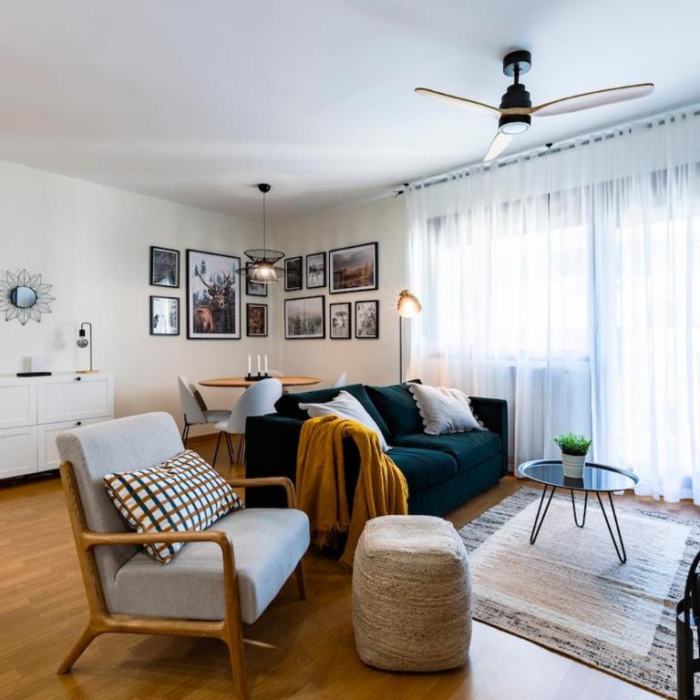 Tu Hogar en el Pirineo Aventura y Montaña - Two-Bedroom Apartment with Balcony - 15