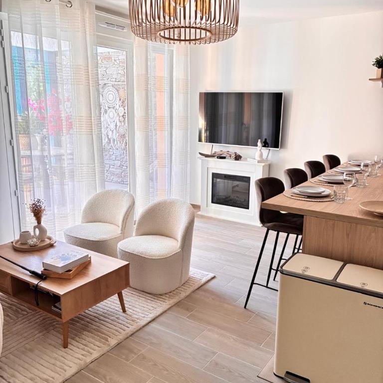 Le Bougainvillier - Apartment mit 2 Schlafzimmern mit Balkon und Terrasse - 41