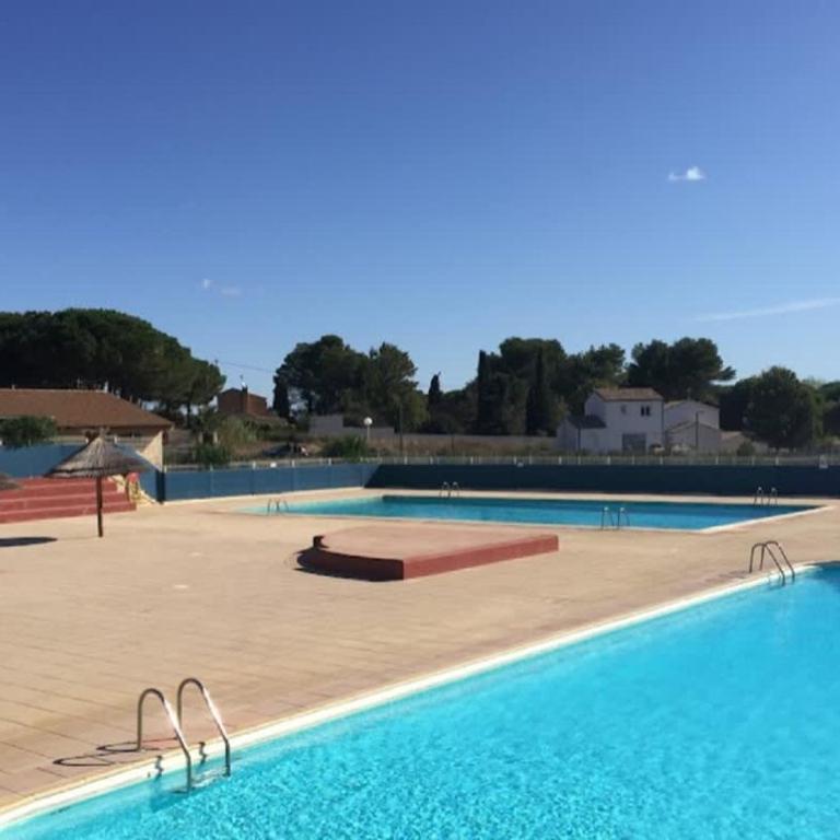 Pavillon indépendant pour 6 personnes dans une résidence sécurisée avec piscine - Ferienhaus - 4