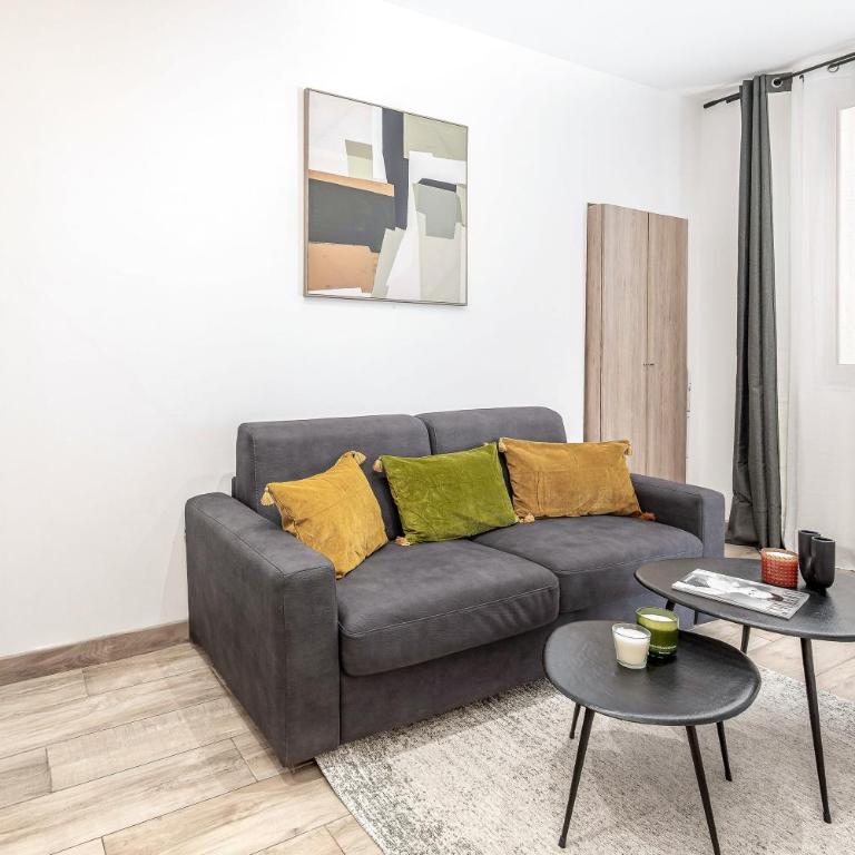 IMHOST -Cannes Centre Rue Hoche Palais - Croisette plage - Apartamento de 1 dormitorio - 1