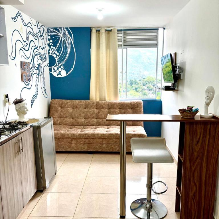 Loft Blue con parqueadero - Apartamento de 1 dormitorio - 5