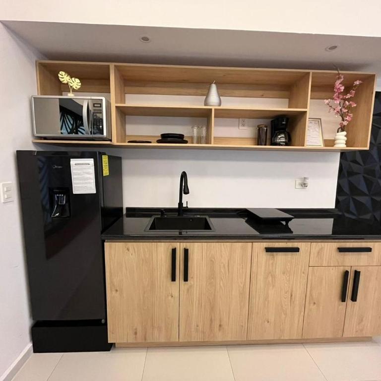 Black & White Lock Off Room - Two-Bedroom Apartment - 11