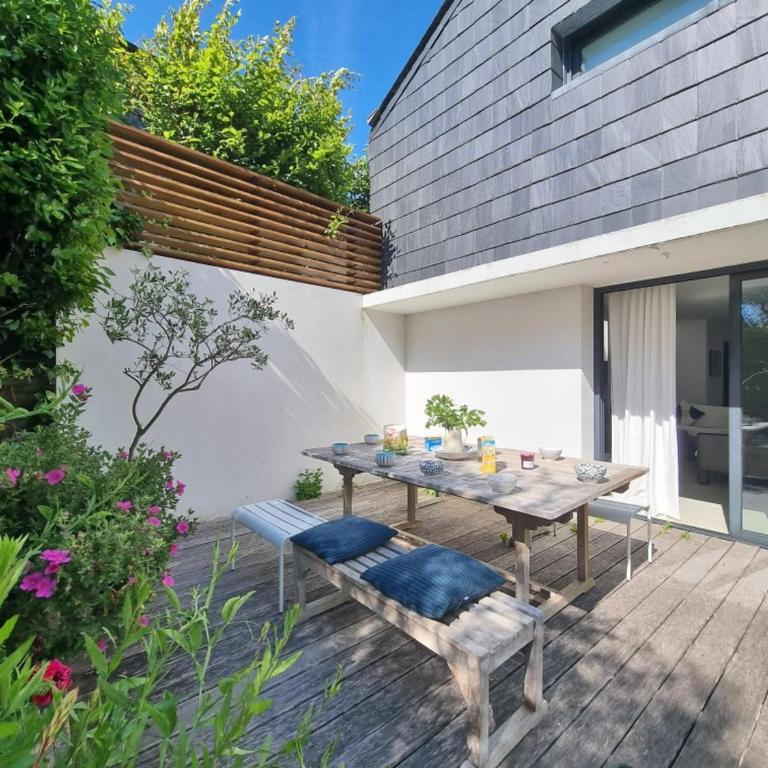Maison d'architecte au calme, 9 pers, proche plage, Arzon - FR-1-775-27 - Maison de Vacances - 7