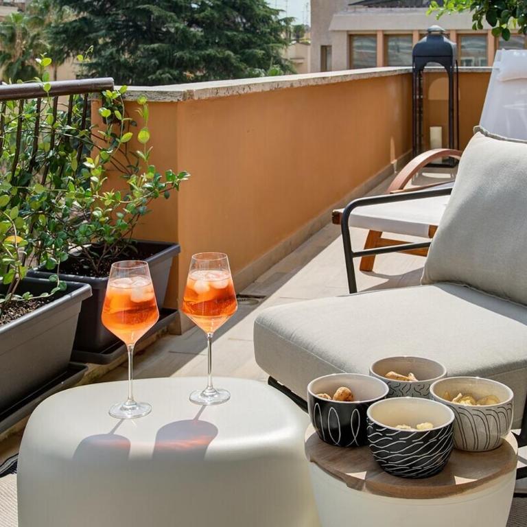 Green Tevere Rooftop - Appartamento Deluxe con 1 Camera da Letto e Vista Città - 19