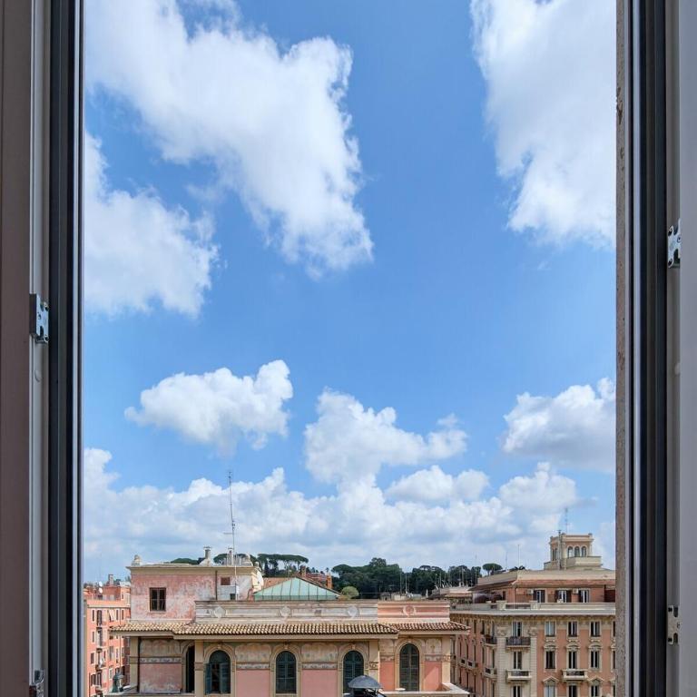 Green Tevere Rooftop - Appartamento Deluxe con 1 Camera da Letto e Vista Città - 33