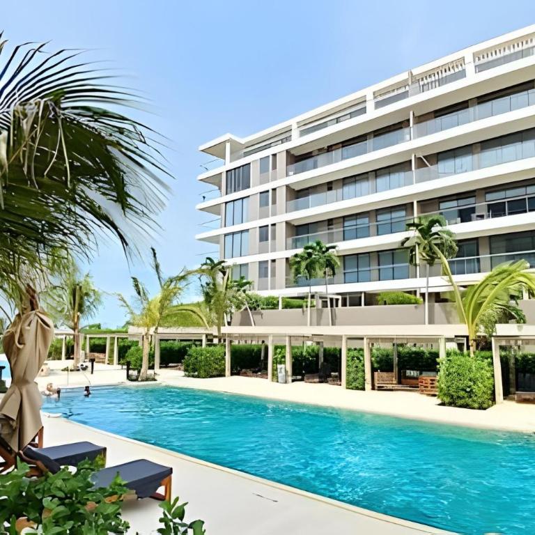 “Luxury Top Floor with Direct Beach Access” - One-Bedroom Apartment with Balcony - 27