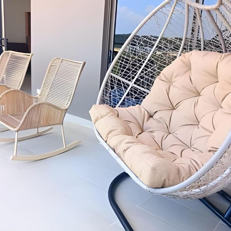 “Luxury Top Floor with Direct Beach Access” - One-Bedroom Apartment with Balcony - 64
