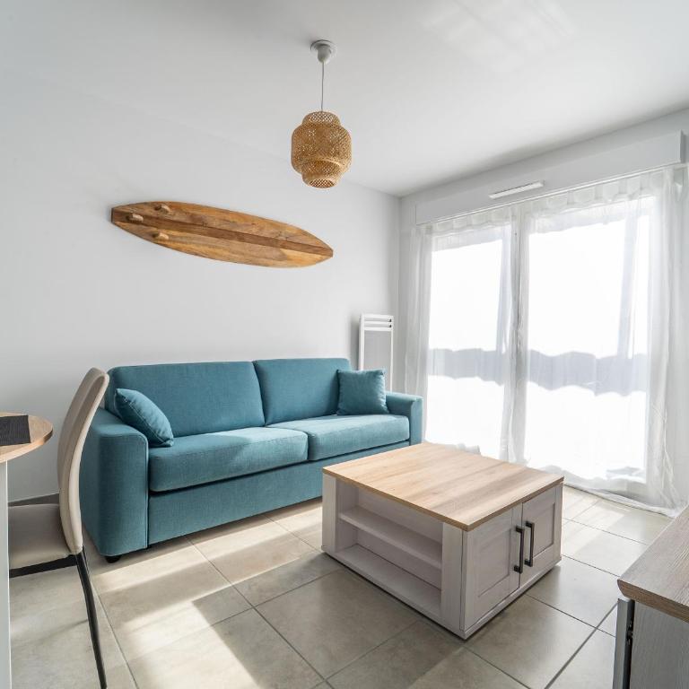 Mimizan Plage - T2 équipé à 400m océan, parking, 4 pers. - FR-1-50-178 - Appartement - 5