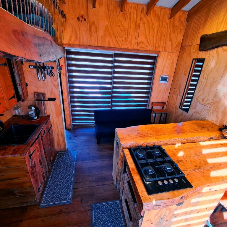 a 15 min de Malalcahuello - Mejor Vista Refugio - One-Bedroom House - 1