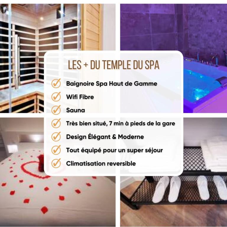 Le Temple du SPA - Apartment mit 1 Schlafzimmer - 35