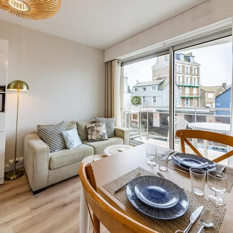 Le Rochebonne - Vue mer - Cosy et rénové - Plage - Apartamento de 1 dormitorio - 3