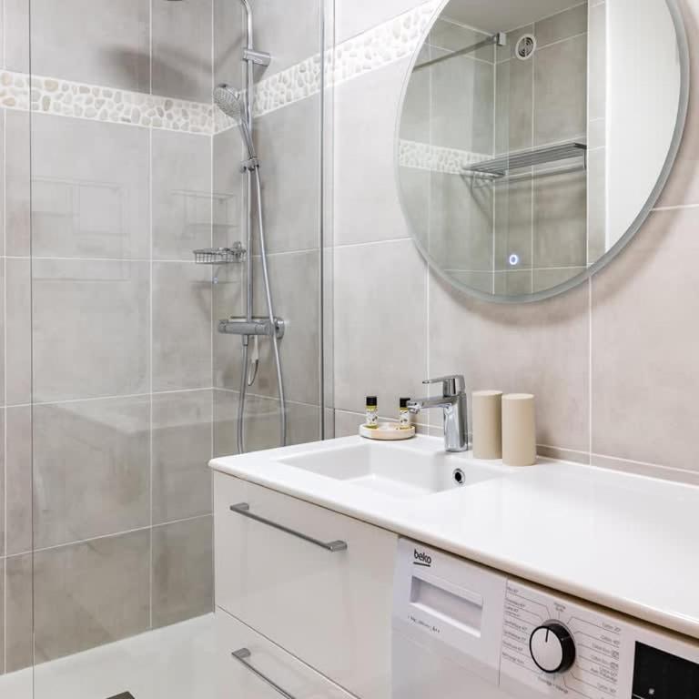 Le Rochebonne - Vue mer - Cosy et rénové - Plage - Apartamento de 1 dormitorio - 12