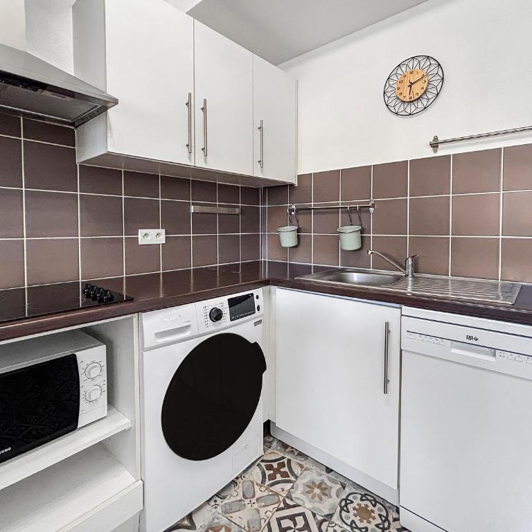 T2 cosy avec terrasse & parking à 2 pas du port - Apartamento de 1 dormitorio - 12