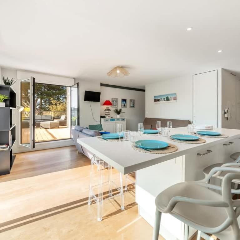 La Marinière - Terrasse et parking, proche plage - Two-Bedroom Apartment - 7