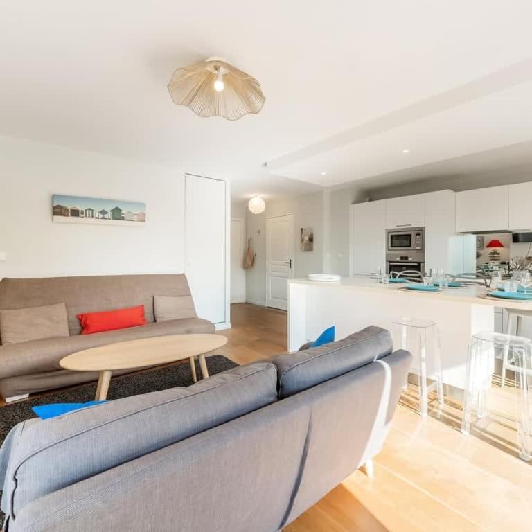 La Marinière - Terrasse et parking, proche plage - Two-Bedroom Apartment - 15