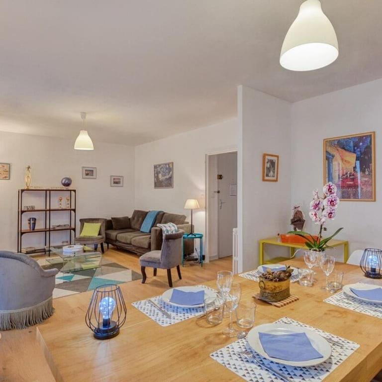 Le Fougères - Bail mobilité - 2 chambres, garage privé - Apartamento - 5