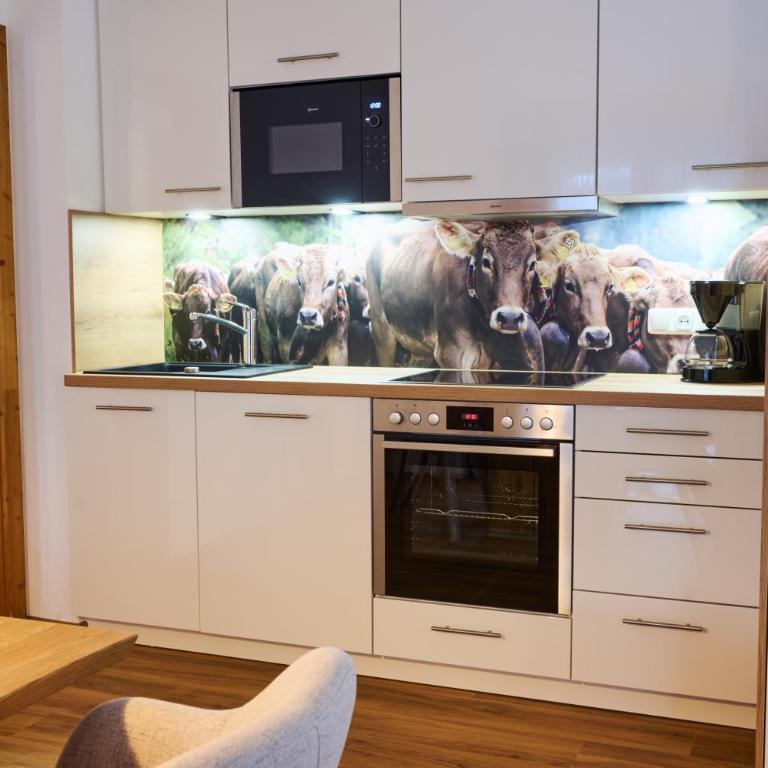 Oberstdorfer Ferienwelt - Deluxe Ferienwohnung mit 1 Schlafzimmer und Ostbalkon oder Terrasse - 11