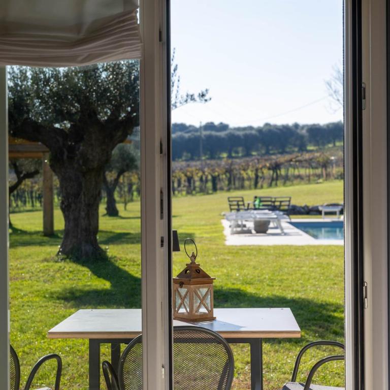Bed and Breakfast Le Giale - Camera King con Vista Piscina - 12