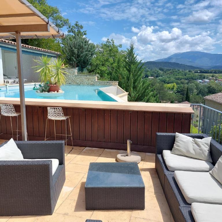 Le Point Sublime – Villa de Charme à Vaison la Romaine - Villa - 40