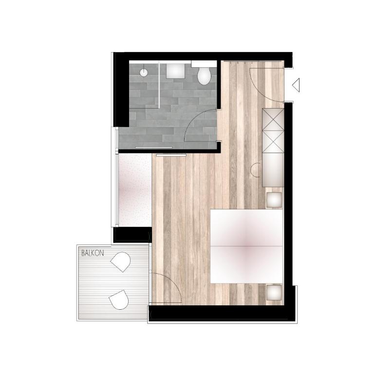 Berghotel & Gasthof Marlstein - Habitación Doble Deluxe con balcón - 4