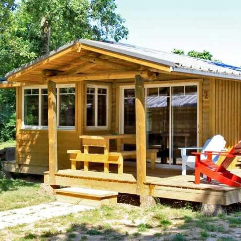 ZEcamping 4 étoiles familial hammam bain à remous et sauna - Chalet 2 - 12