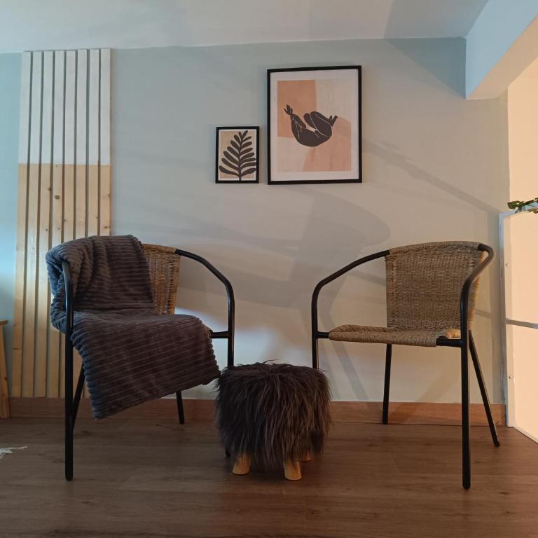 Comfy loft, 6 metro stops from downtown, AC & WiFi - Two-Room Apartment - 28
