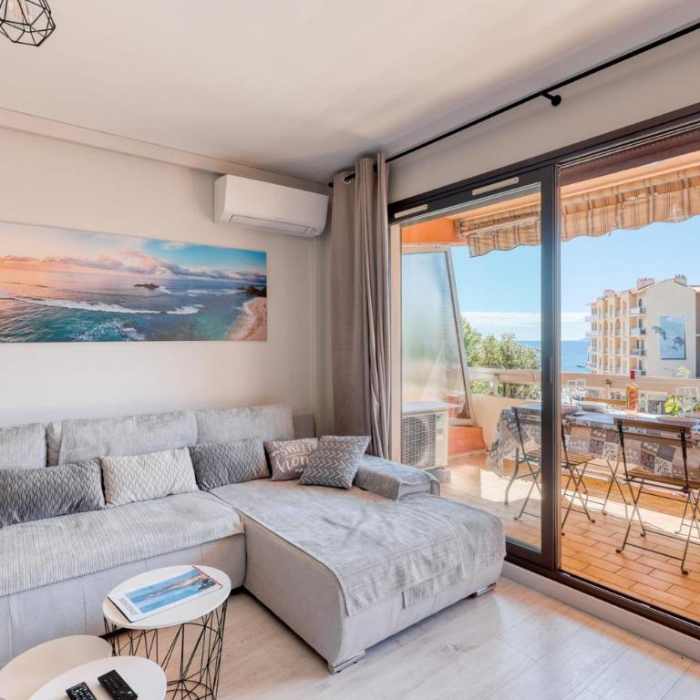 Le Diamant du Soleil Sea View New City Center & Parking - Apartamento de 2 dormitorios - 6
