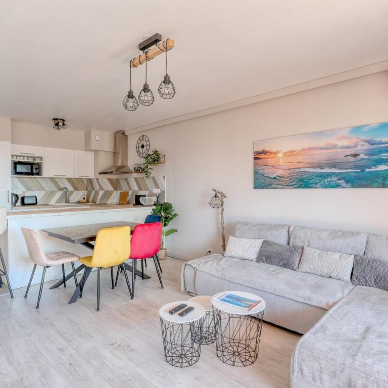 Le Diamant du Soleil Sea View New City Center & Parking - Apartamento de 2 dormitorios - 8