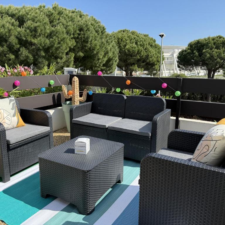Sol-y-Days Cyprianes grande terrasse avec piscine - Apartment mit Terrasse - 1