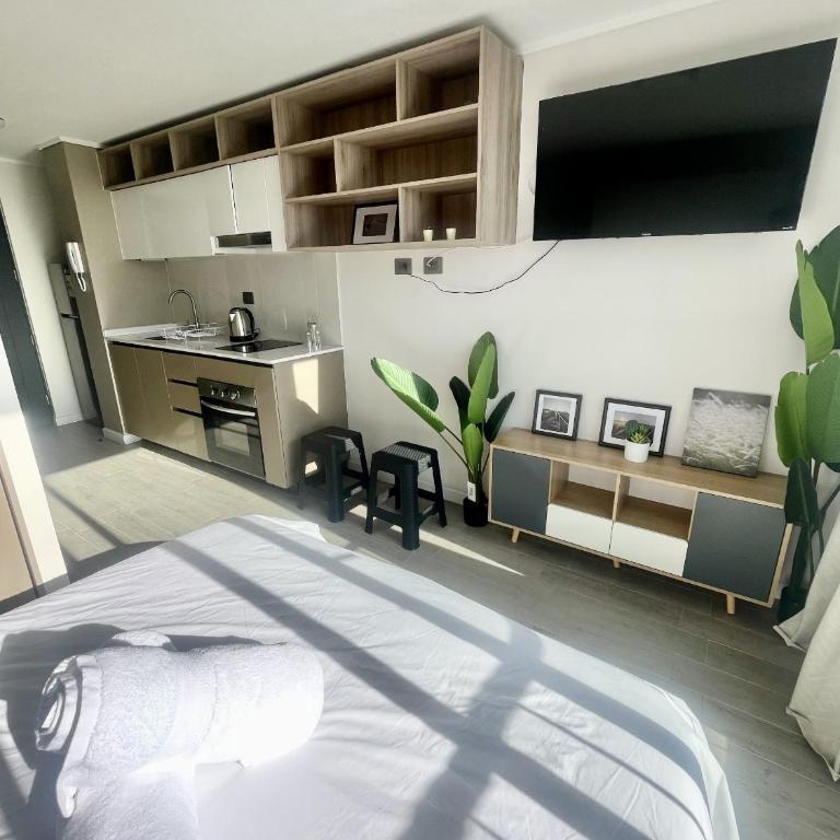 Moderno Apartamento Santiago Centro - Metro Irarrázaval - Piscina - Apartamento de 1 dormitorio - 6