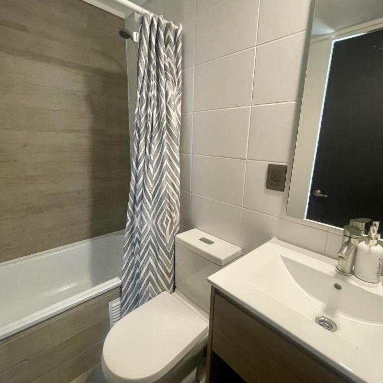 Moderno Apartamento Santiago Centro - Metro Irarrázaval - Piscina - Apartamento de 1 dormitorio - 19