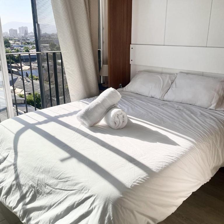 Moderno Apartamento Santiago Centro - Metro Irarrázaval - Piscina - Apartamento de 1 dormitorio - 2