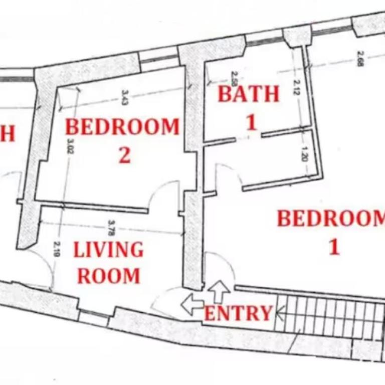 World Rooms - Appartamento con 2 Camere da Letto - 2