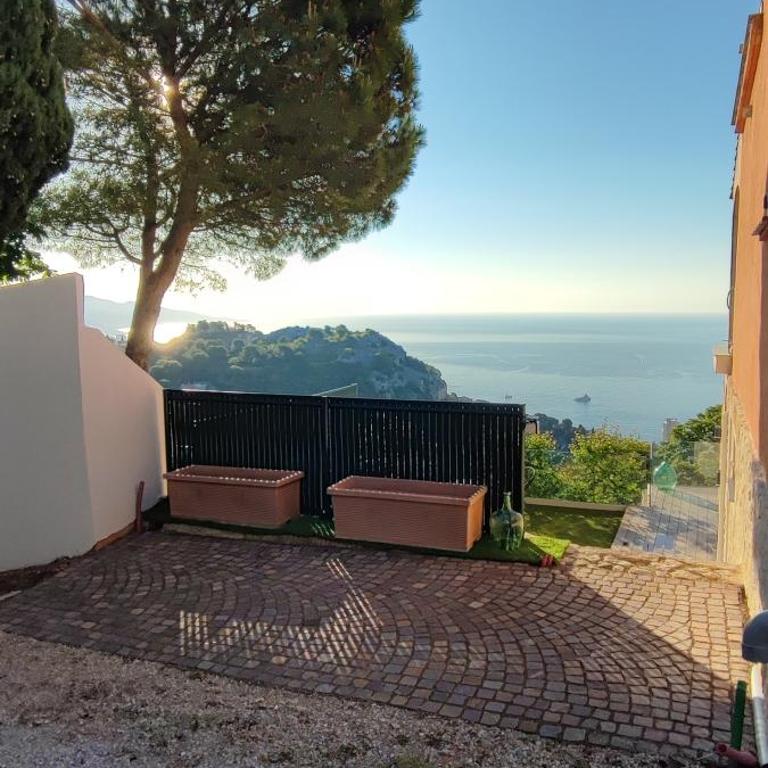 Exceptional sea view apartment, Monaco 15 min - Appartement 1 Chambre avec Vue sur la Mer et Terrasse - 15