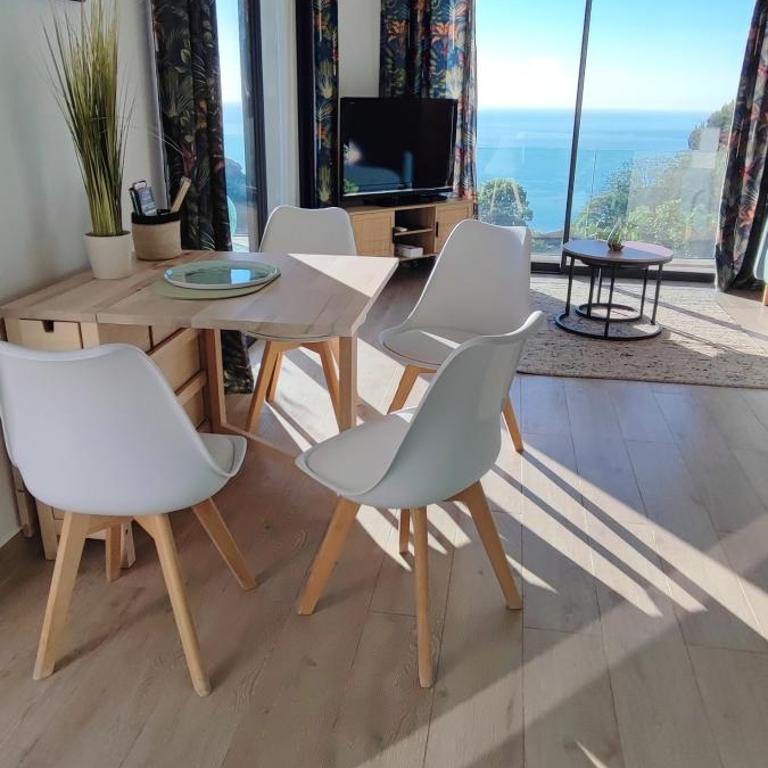 Exceptional sea view apartment, Monaco 15 min - Appartement 1 Chambre avec Vue sur la Mer et Terrasse - 6