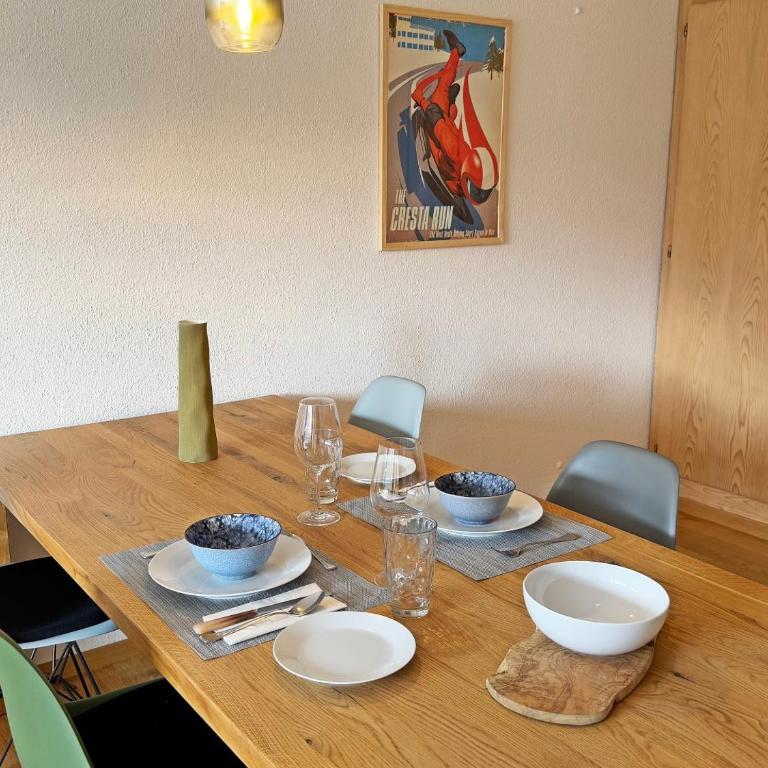 SB28 - Cresta Jagd, Holz, Aussicht, Parkplatz - Apartment mit 1 Schlafzimmer - 2