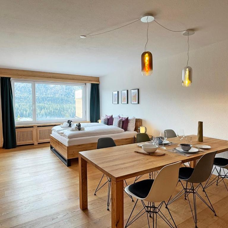 SB28 - Cresta Jagd, Holz, Aussicht, Parkplatz - Apartment mit 1 Schlafzimmer - 34