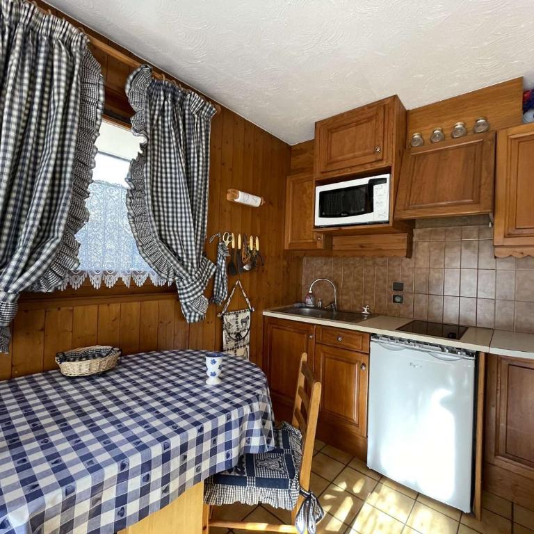 Studio cabine à Praz-sur-Arly proche pistes avec parking - Appartement 1 Chambre - 4
