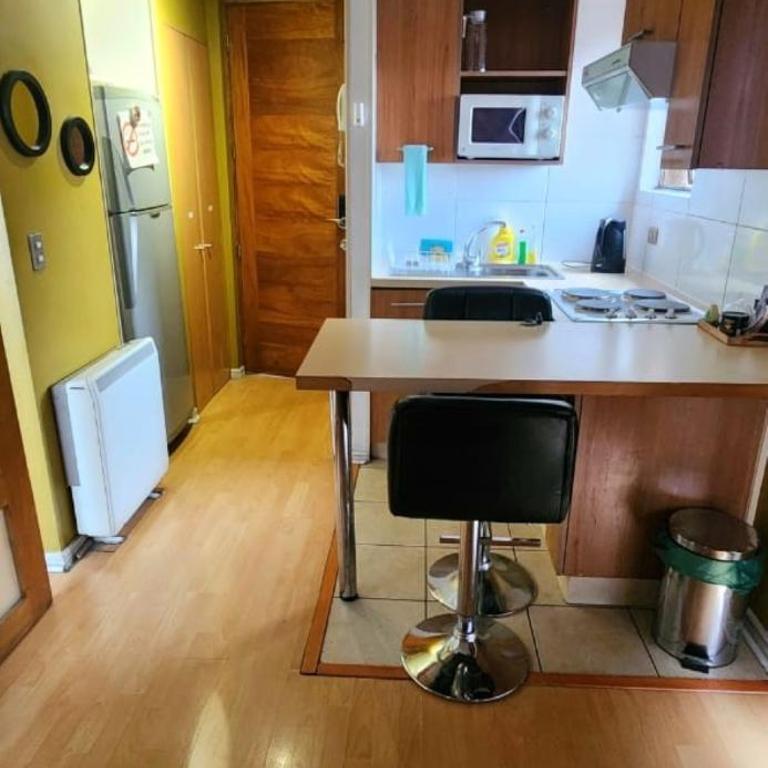 Apartamento Metro Santa Lucia, Santiago Centro - Apartamento de 1 dormitorio - 4