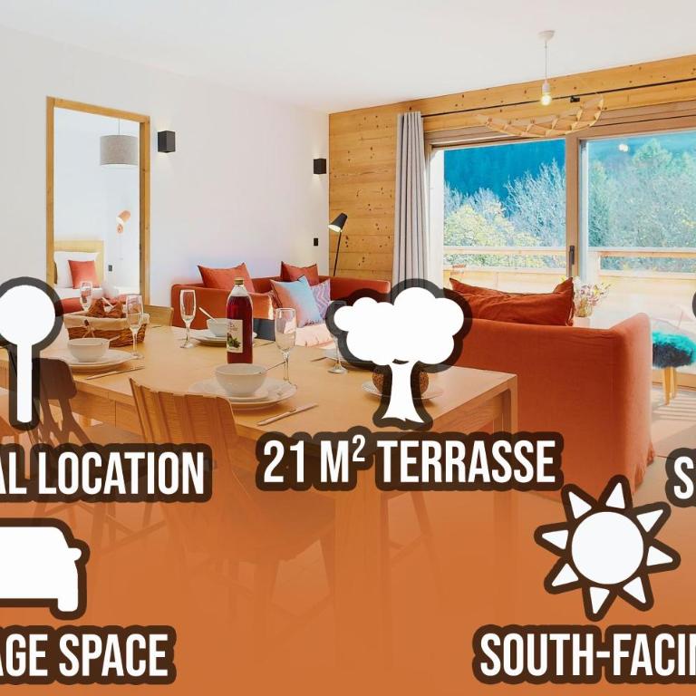 Evasion Alpine - Vue imprenable & Confort Moderne - Appartement - 3