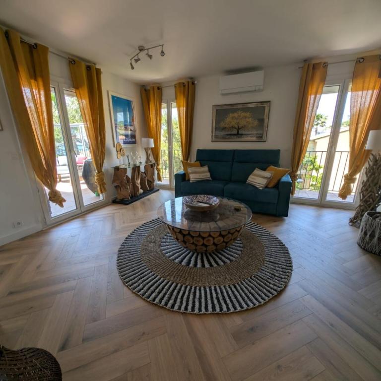 vue mer grande terrasse plage à 2 min à pieds - Apartamento de 1 dormitorio - 9